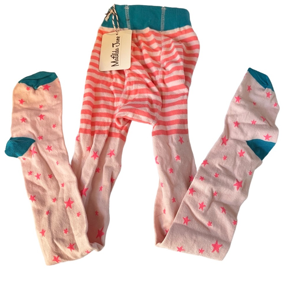 Matilda Jane girls sz M Paola tights nwt
